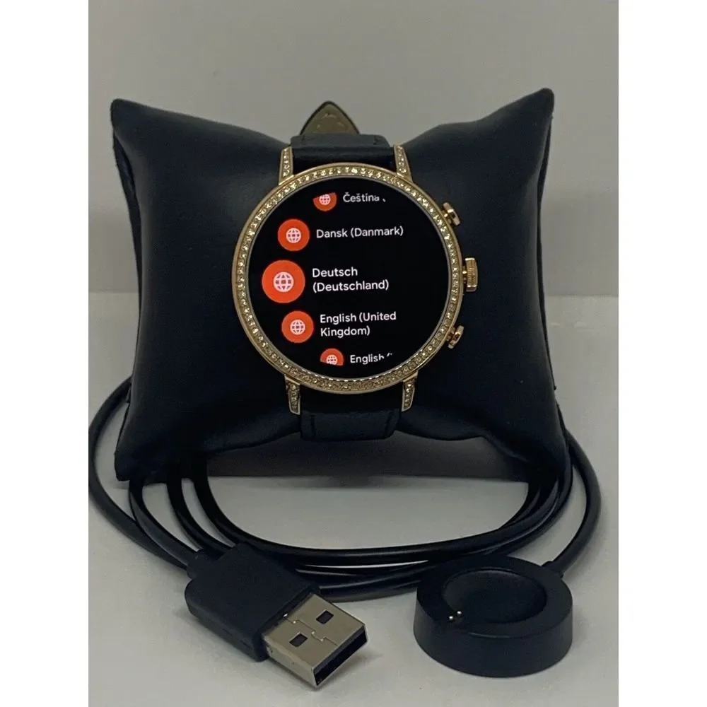 Fossil Gen 4 Authentic Digital Dial Smart Watch Custom Band FTW6030 QT475